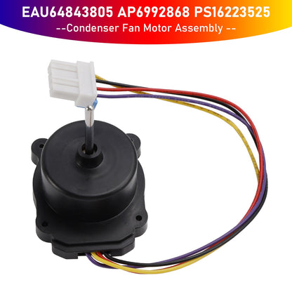 64843805 Condenser Fan Motor Assembly for LG Refrigerator AP6992868 PS16223525