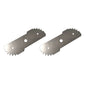 Solid Spare (2) Black+Decker EB-007 Edger Hog Heavy-Duty Edger Replacement Blade