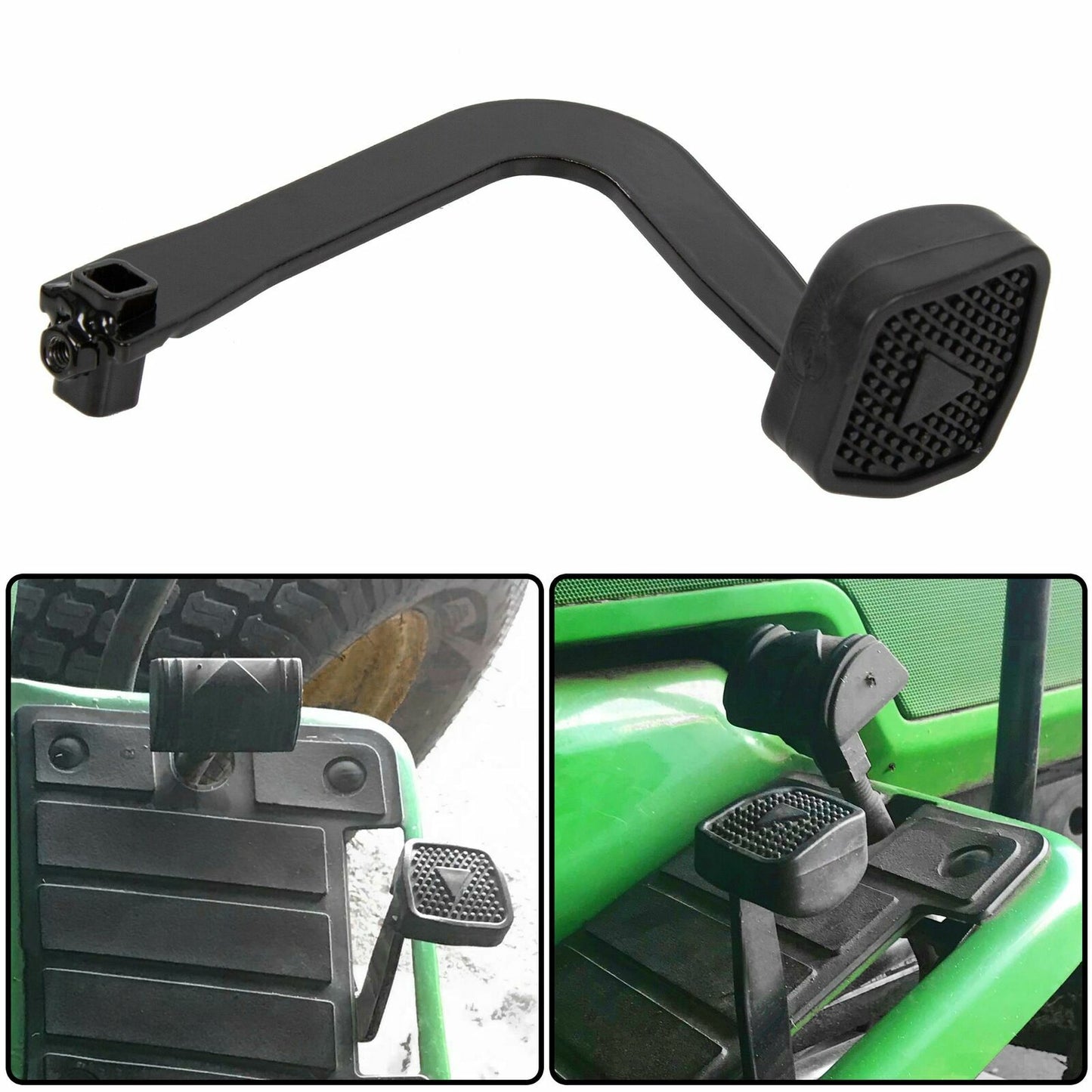 Solid Spare Enhanced Reverse X-Pedal w/ Rubber Pad For John Deere 425 445 455 LX176 LX178