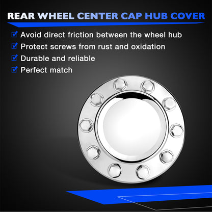 68053039AA Rear Wheel Center Cap Hub Cover Fits for 2011-2018 RAM 4500 5500