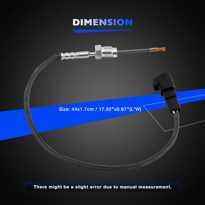 Exhaust Gas Temperature EGT Sensor for Ford F250 F350 F450 F550 Transit-250 350