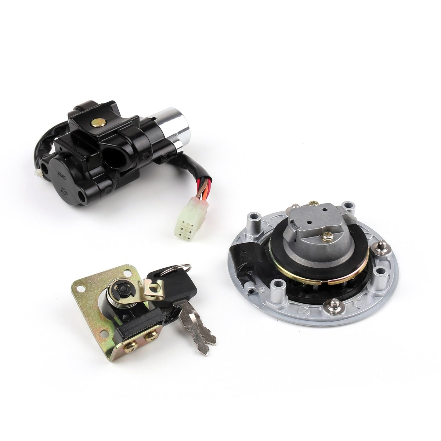 IGNITION SWITCH FUEL GAS CAP SEAT LOCK SET FOR SUZUKI TL 1000 S TL1000 R 97-03