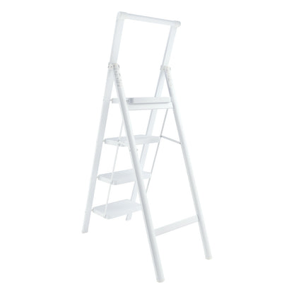4 Step Ladder, Foldable Step Stools for Adults Anti-Slip Pedal, Lightweight
