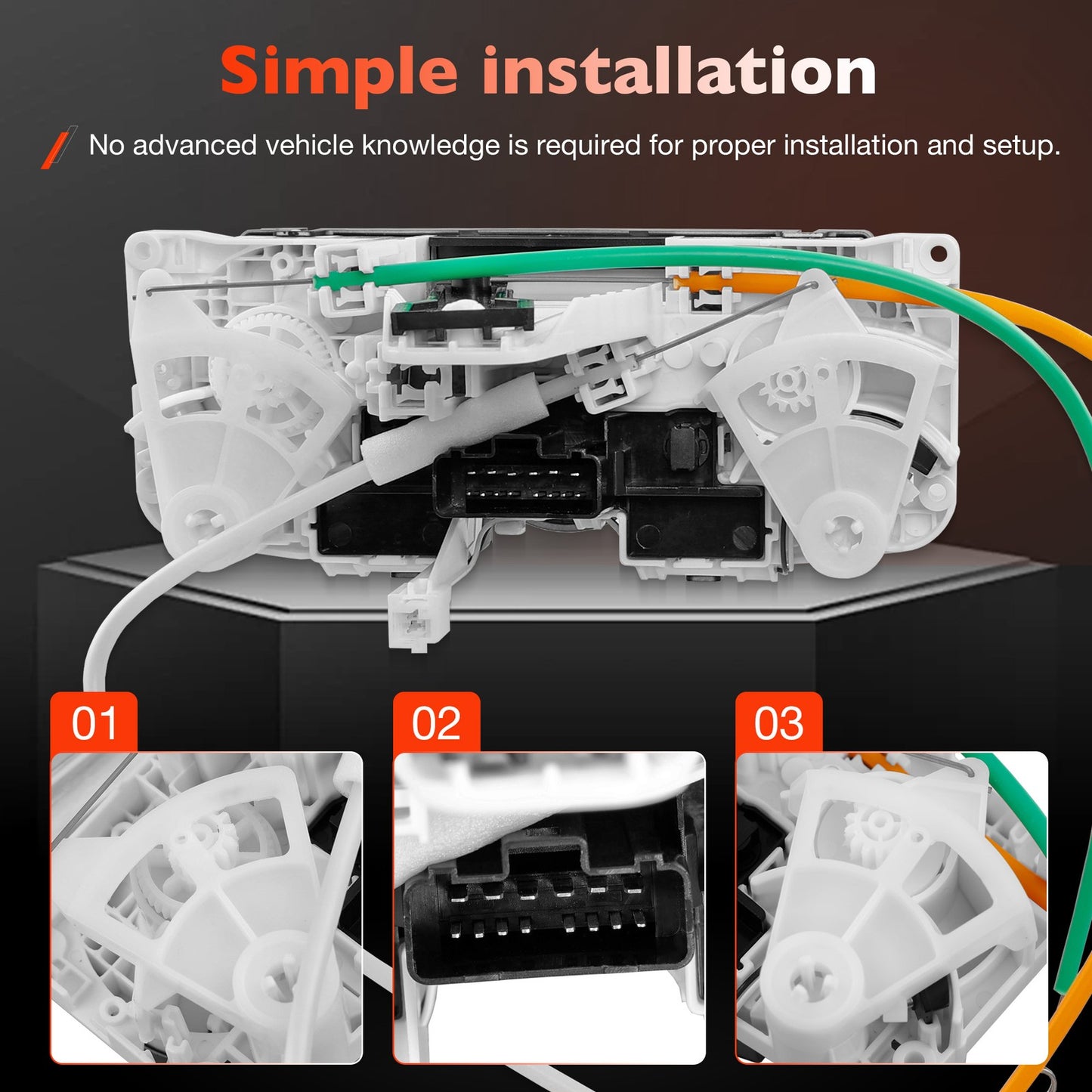 Heater A/C Climate Control Module Panel Switch For 07-11 Nissan Versa 27510EL02A