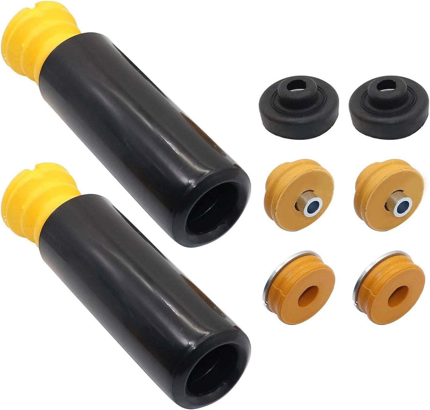 For BMW E90 E92 E93 E82 Rear Upper Lower Shock Mounts Grommets & Bump Stops Kit