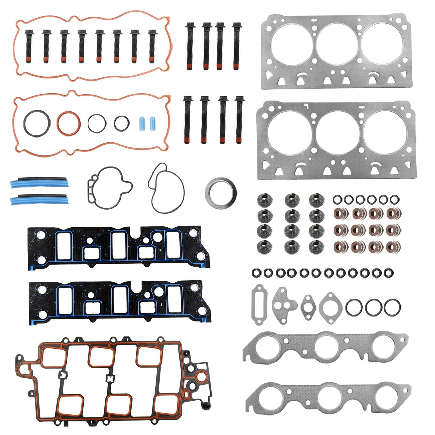 3.8L MLS Head Gasket Set with Bolts For 1997-05 Chevrolet Impala Pontiac Buick