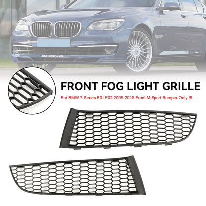 Front Bumper Lower Grille 51117903673 51117903674 Fit BMW F01 F02 2009-2015 #8