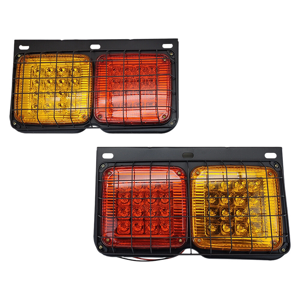2Pcs Tail Light For Nissan UD Truck Tail Lamp 1995-2013 LH +RH Waterproof 24V US