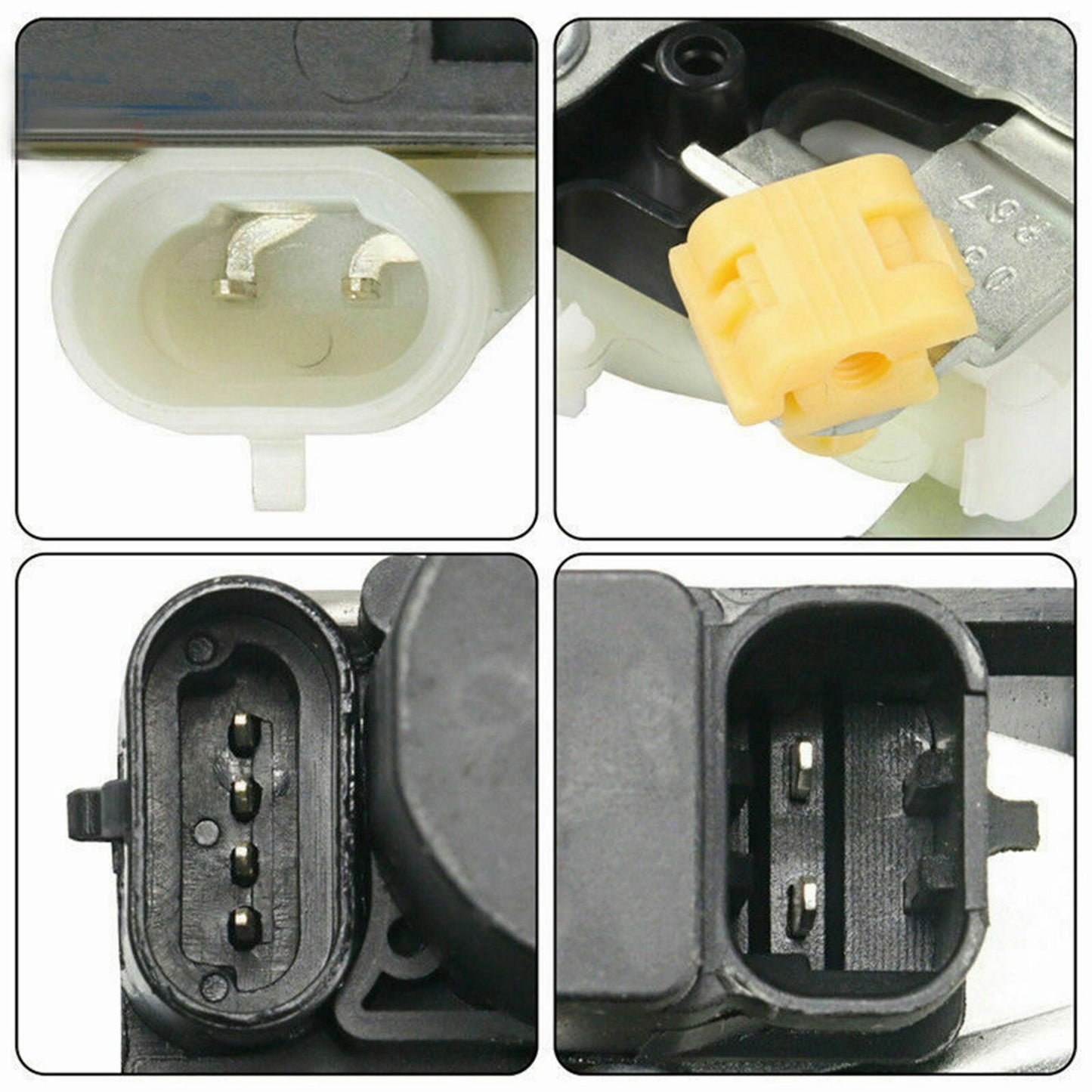 Door Lock Actuator &Integrated Latch LH Driver Side Front 15110643 Fit Chevy GMC