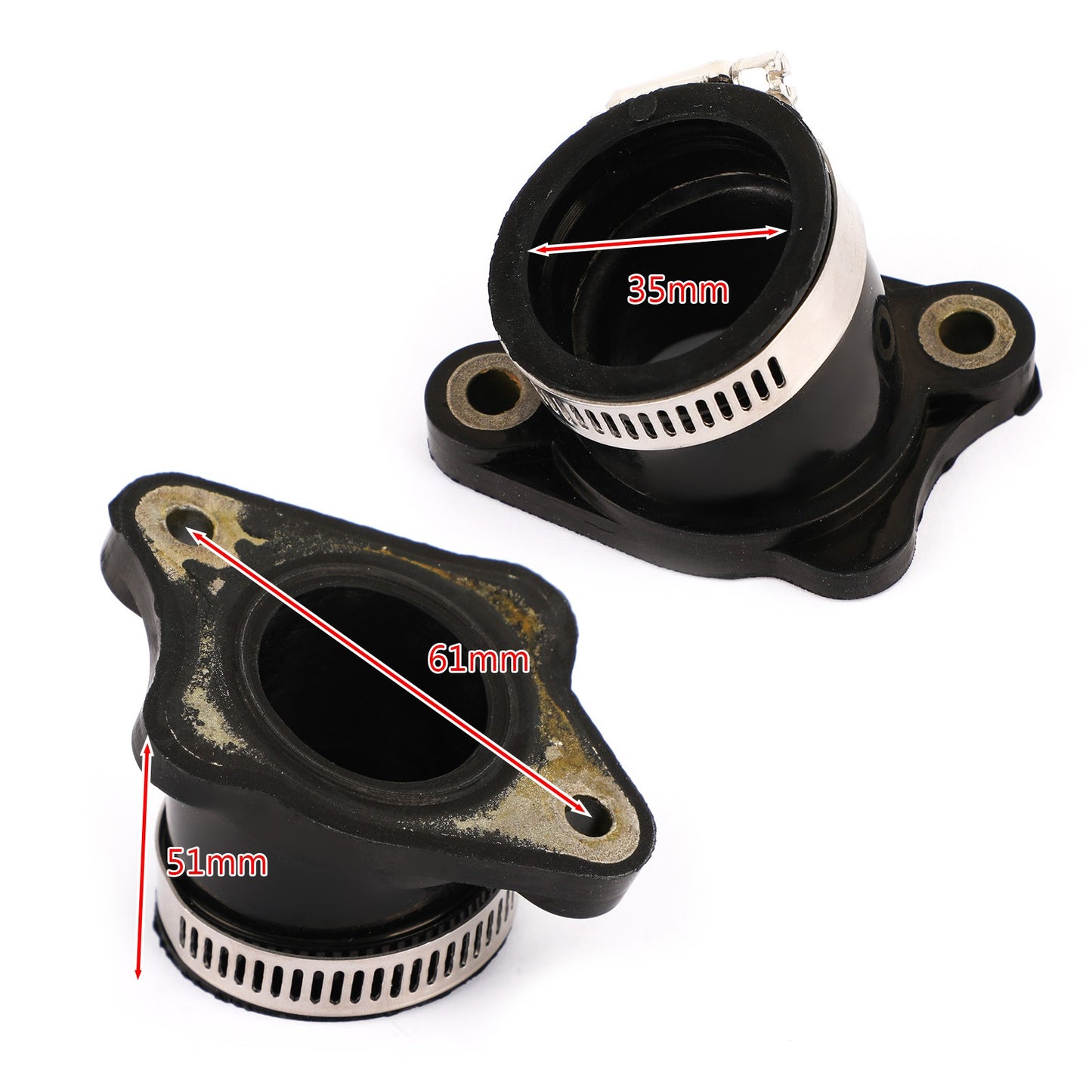 Intake Manifold Boot  for CG200 30mm Carb 200cc 250cc Bike ATV Quad Go Kart NEW