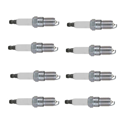 8PCS Square Ignition Coil+Spark Plug+Wires 12611424 For Silverado 1500 Tahoe GMC