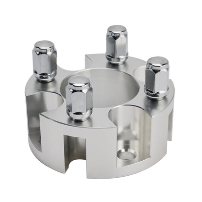 2" Wheel Spacers Kit Cable Golf Carts Lug Nuts Silver For Yamaha Club Car Ezgo