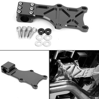 Black Engine Guard Bracket Fixed Fastening for 2013-2019 Honda MSX125/SF Grom
