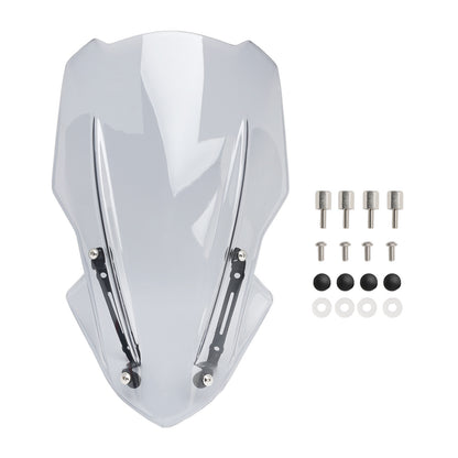 Windscreen Windshield Screen with Bracket For Kawasaki Z900 2017-2018 Clear