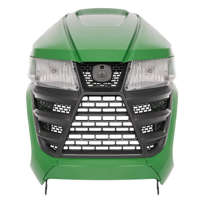 Solid Spare For John Deere X300 X304 X310 X320 Hood Side Panel+Upper Hood+Grille+Headlight