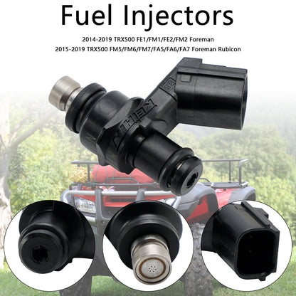 2PCS 16450-HL4-003 / HL4-013 Fuel Injectors For HONDA PIONEER 1000 SXS1000 M3 M5