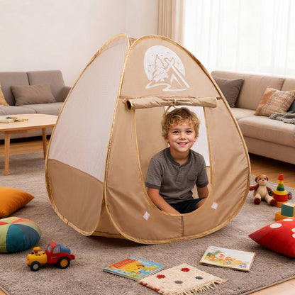 25Pcs Forest Adventure Pretend Play Set Cooking Tools Kids Camping Set with Tent
