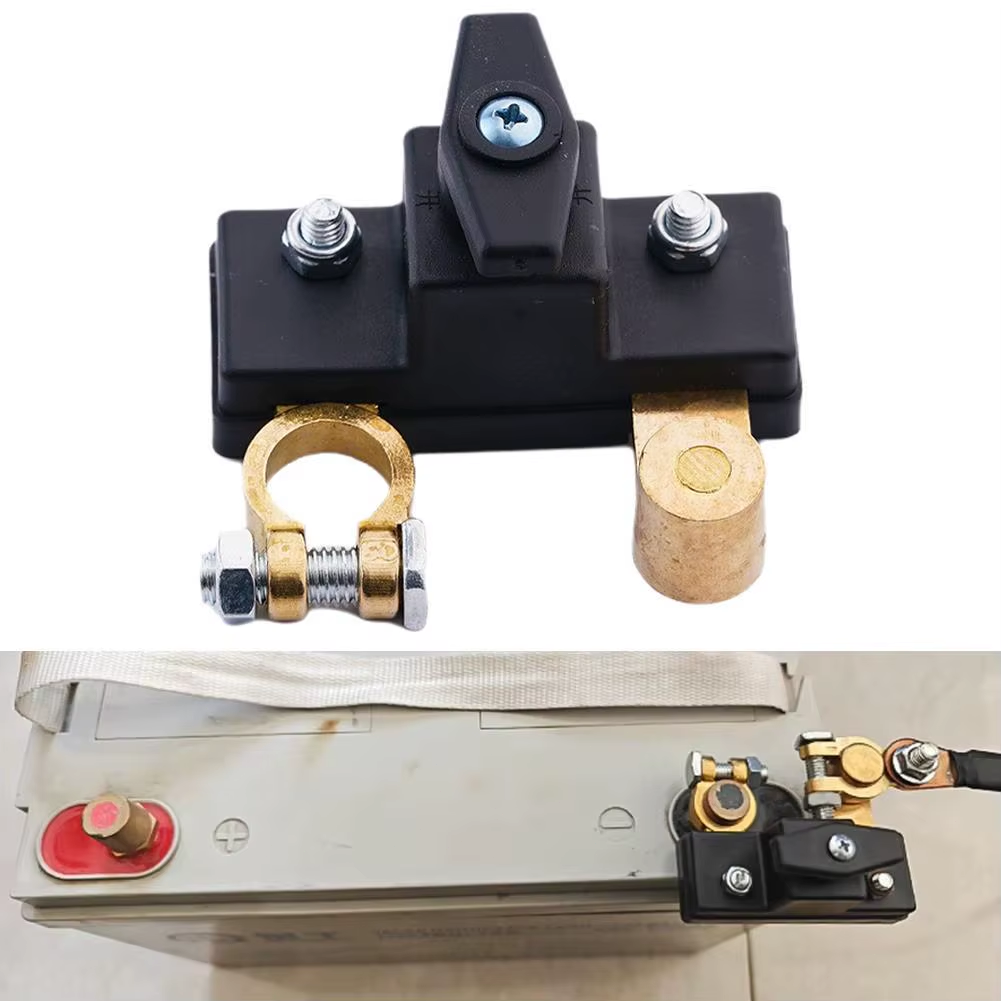 2pcs Battery Disconnect Switch 12V/24V 250A 1000A for Car RV Boat Power Cut Off