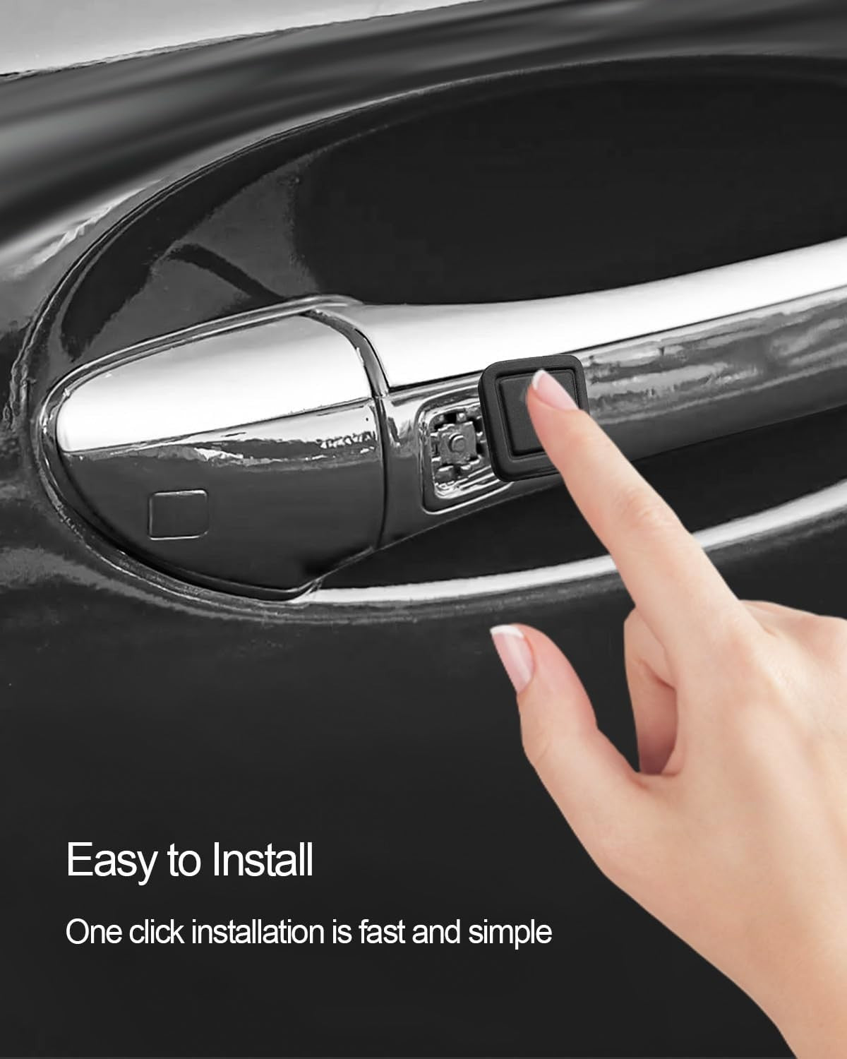 2Pcs For Benz SL R230 SL350 SL500 Keyless Go Door Handle Button Cover Repair Kit