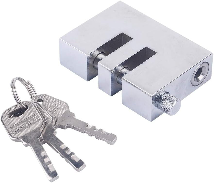 Brake Clutch Lock Vehicle Anti-Theft Device Car Pedal Security Lock Tool W/3 Key