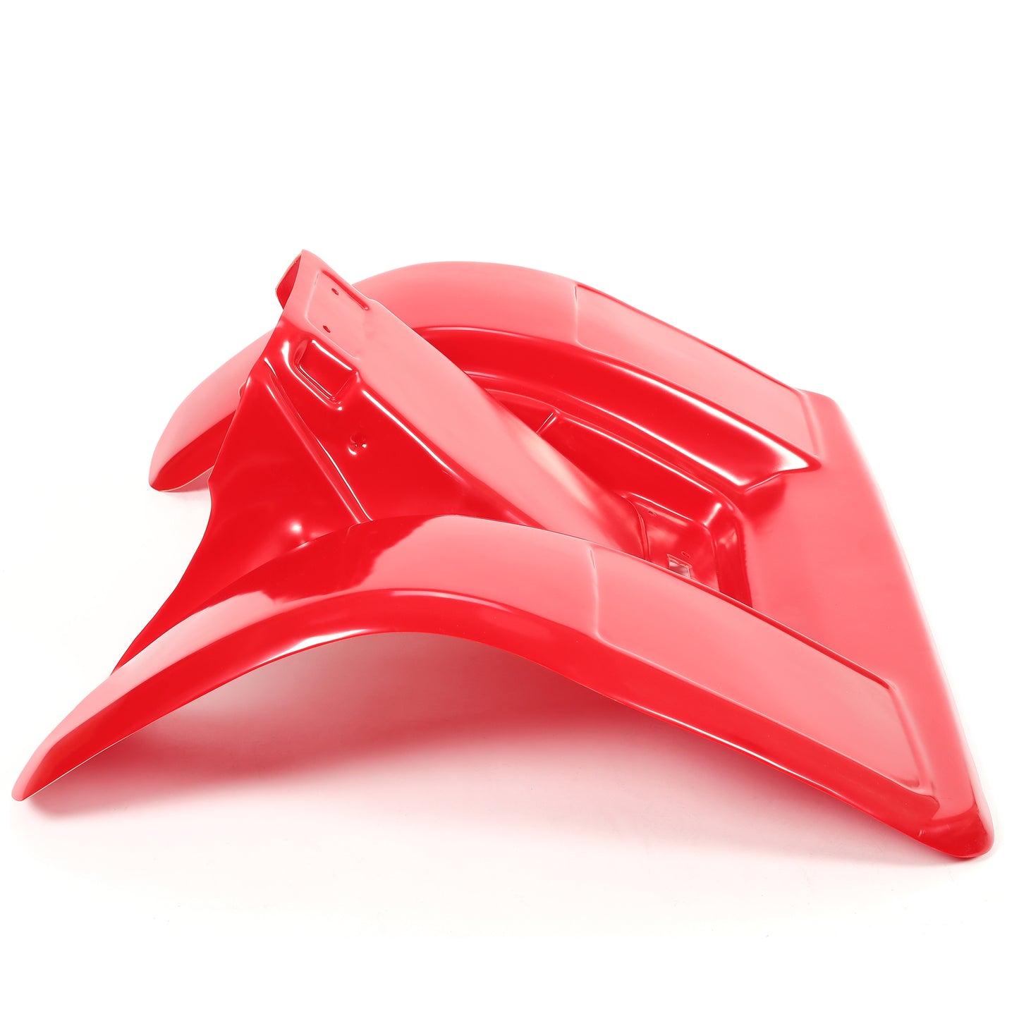 Solid Spare New For 1983-1984 Honda ATC250R 3-Wheeler ABS Plastic Kit Red Rear Fender Flare