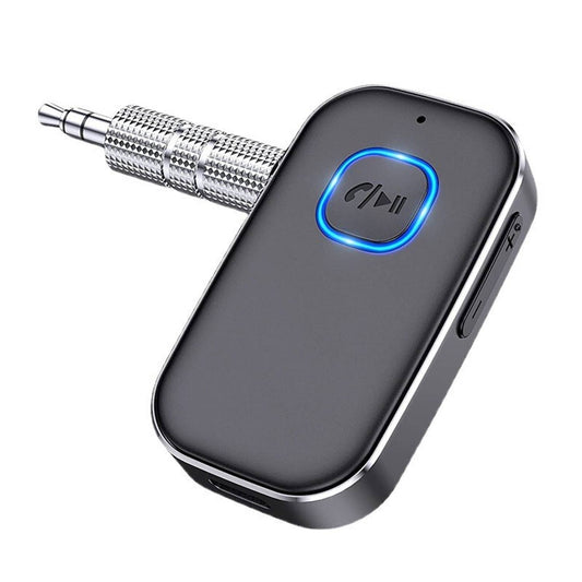 Solid Spare USB Wireless Bluetooth 5.0 Audio Receiver 3.5mm Aux Adapter for Car Headphone PC