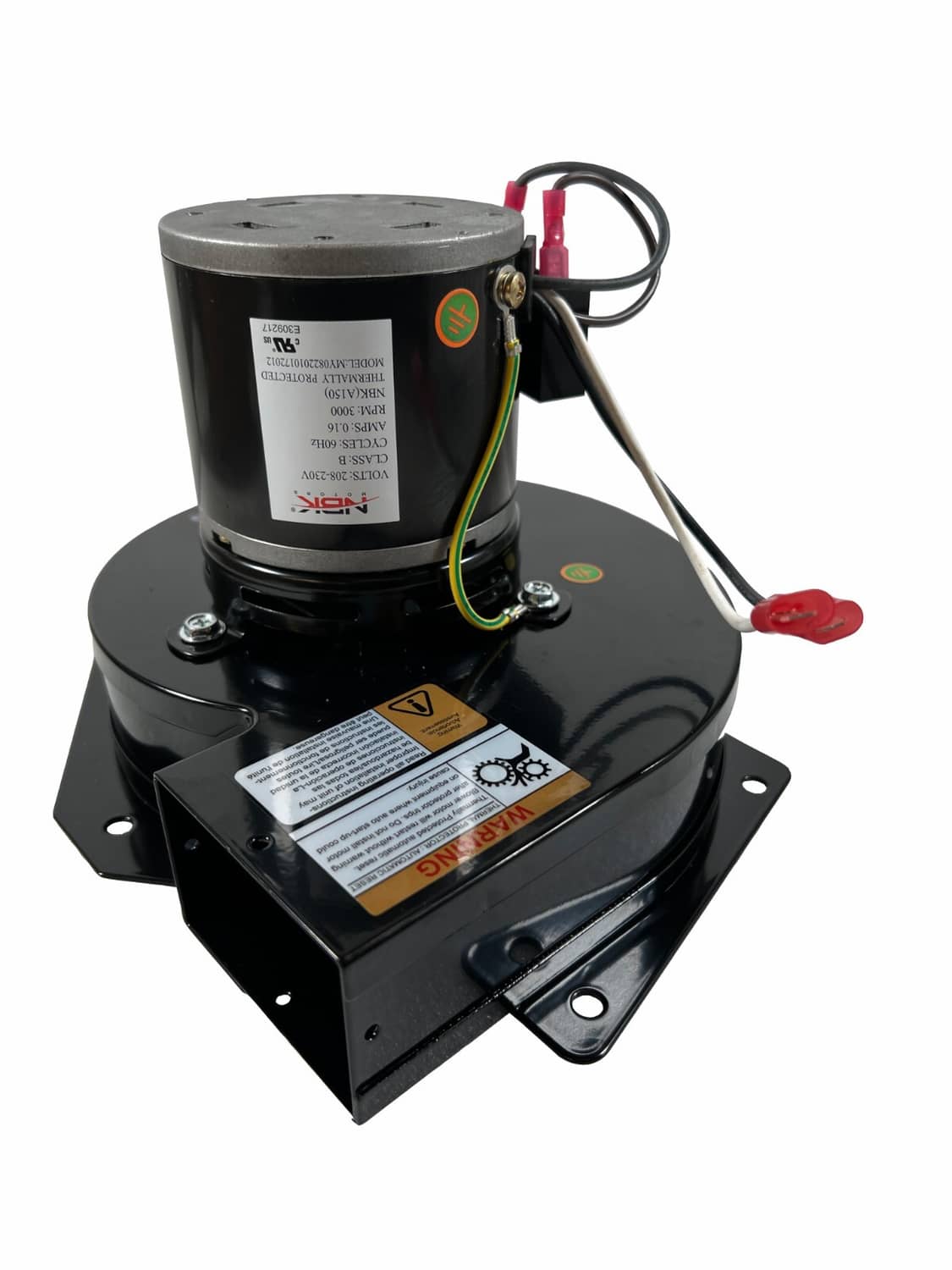 Solid Spare Furnace Draft Inducer Blower Motor For Trane 7021-7833 7021-8928 BLW-45 C661452P