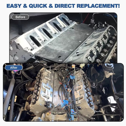 LS Cathedral Port Cylinder Head to Rectangle Port 92mm 102mm Intake Manifold
