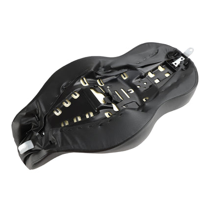 Leather Driver&Passengereat 2-up Forportster XL883N XL1200N 2004-2018 Black