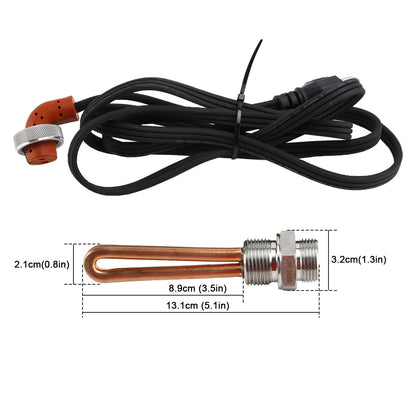 3500069 Engine Block Heater for Ford Powerstroke F250 F350 Excursion 120V 1000W