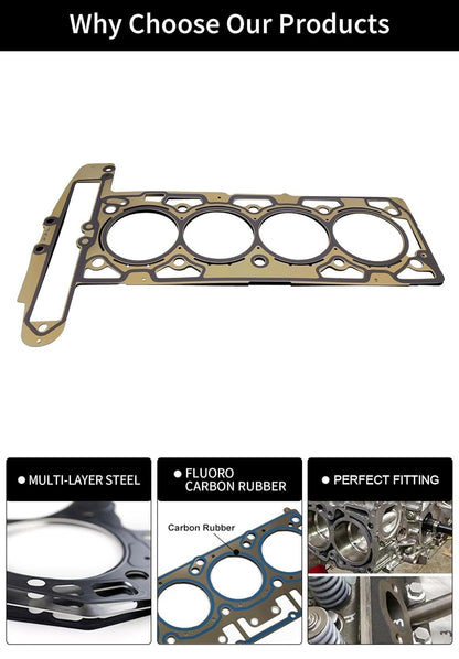 Head Gasket Set Fit 2010-2017 Chevy Equinox Malibu GMC Terrain Buick Lacrosse