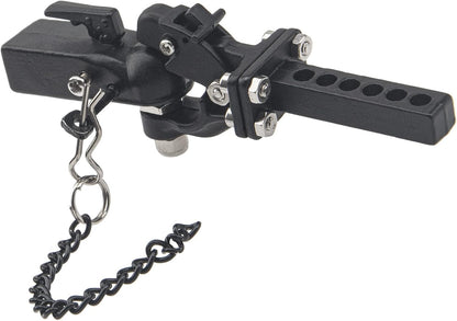 Metal Hitch Trailer Hook Receiver Kit For SCX10 Traxxas TRX4 1/10 RC Crawler Car
