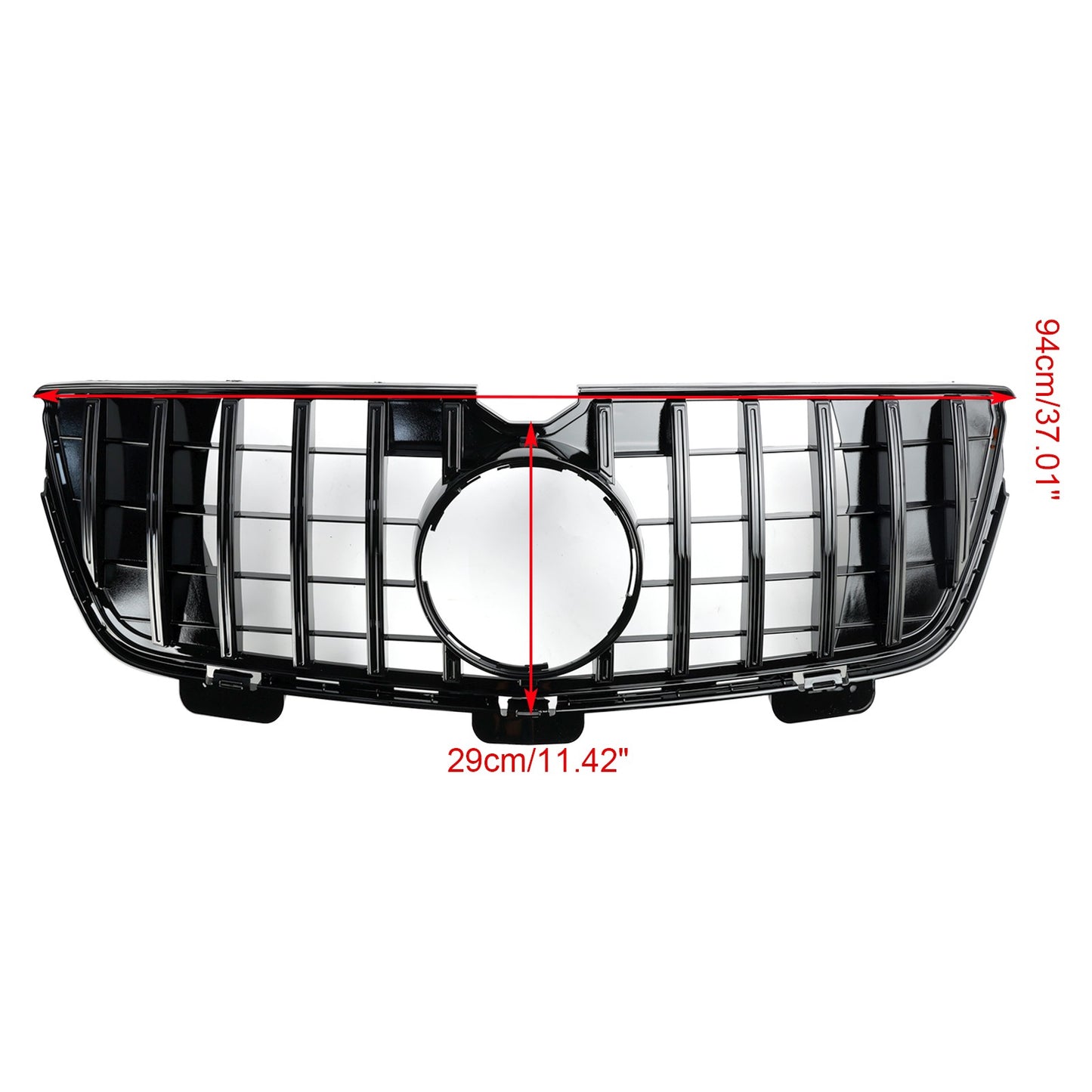 Front Bumper Grill Grille Fit Mercedes-Benz GL-Class X164 GL450 GL500 10-12