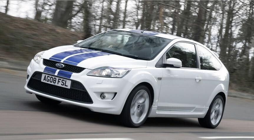 8" VINYL RALLY STRIPES RACING STRIPE KIT HOOD TRUNK ROOF BUMPERS For FORD FOCUS