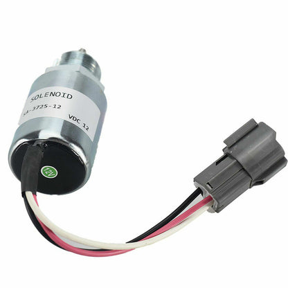 Solid Spare Solenoid for Mitsubishi S4L S3L L3E Volvo EC15 Toro 223D Mahindra SDMO Genset