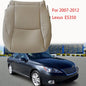 For Lexus ES350 2007-2012 Leather Passenger Bottom Perforated Seat Cover Tan