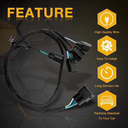 Rear Tailgate Handle Jumper Wiring Harness For 2017-19 Ford F250 F350 F450 F550