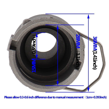 Heater Coolant Hose Connector Flange for VW Passat Golf Jetta Audi A3 3B0122291B