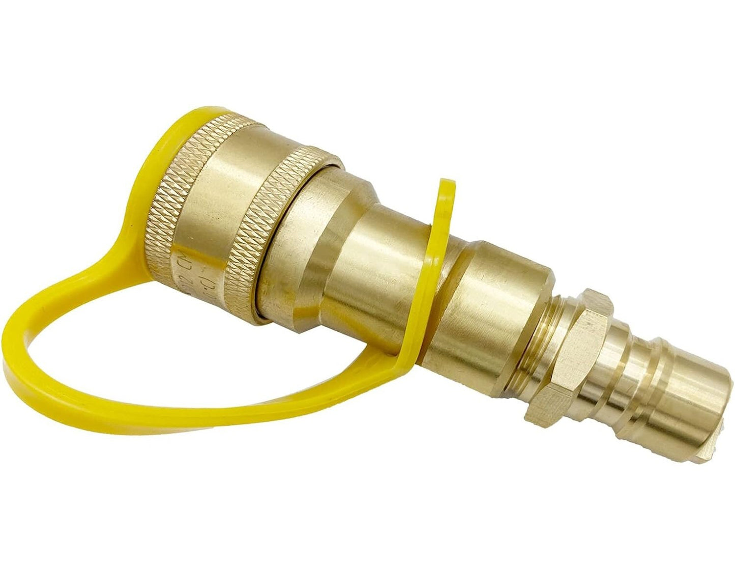 1/2" QDD LP Gas Quick Connect Fittings with Male Insert Plug Natural Gas Propan