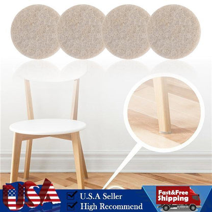 32PCS Furniture Felt Pads Round Floor Protector Chair/Table Leg Sticky Back