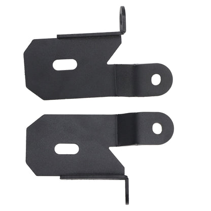 2 Pack 7318 A-Pillar Black Light Mount Brackets For Jeep Wrangler Jl 2018-2019