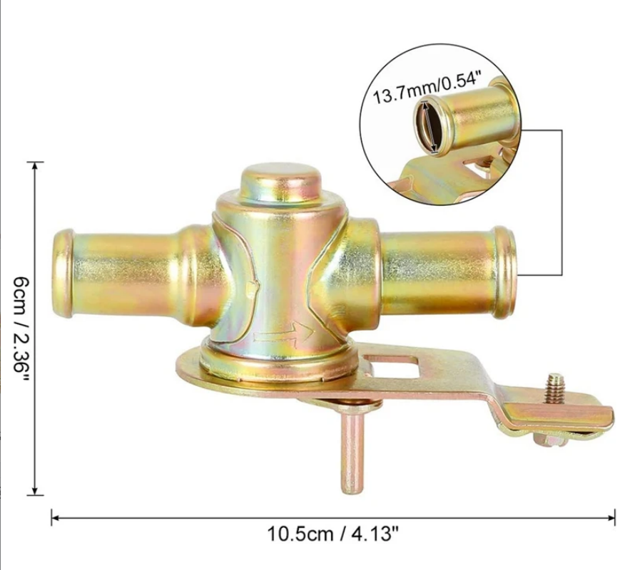 HVAC Heater Control Valve C3UZ18495A YG133 For Ford E F Series For Dodge