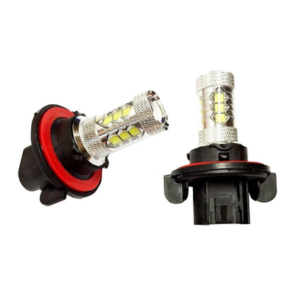 Fits Polaris 2x 80W Super White LED Headlight Bulb ATV Four Wheeler Side by Side