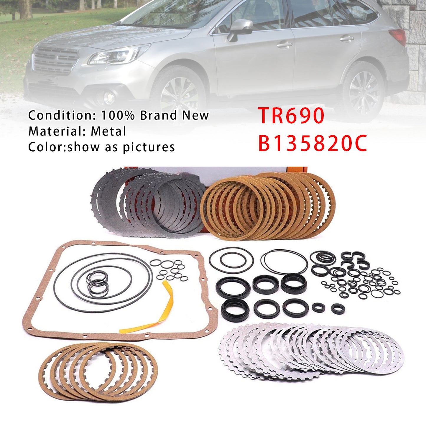 TR690 Auto Transmission Master Rebuild Kit Overhaul For Subaru Outback CVT
