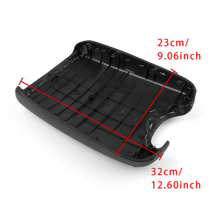 Black Leather Armrest Centre Console Lid For Honda Accord 2008-2012