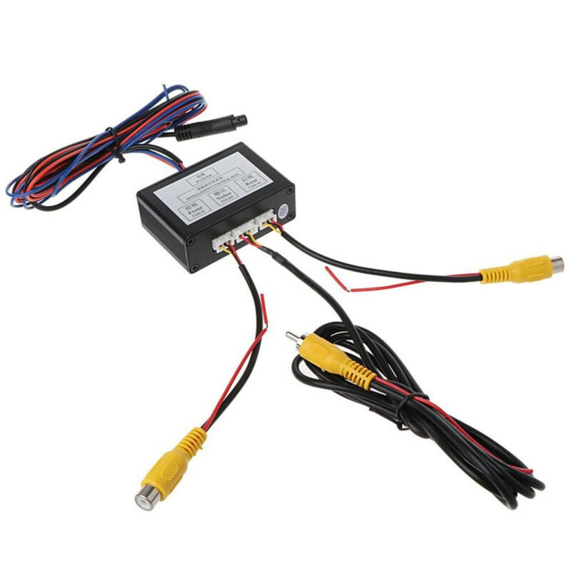 1PC Universal Car Front Rear Parking View Camera Switch 2 Channel Control Box US