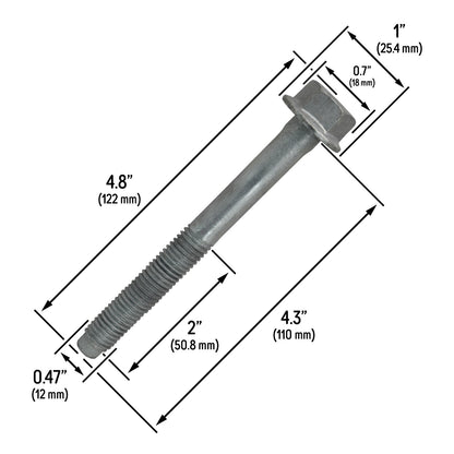 M12x1.75x110 Multi Purpose Bolt for GM, Chevy Buick GMC Cadillac - 11609609 (2)