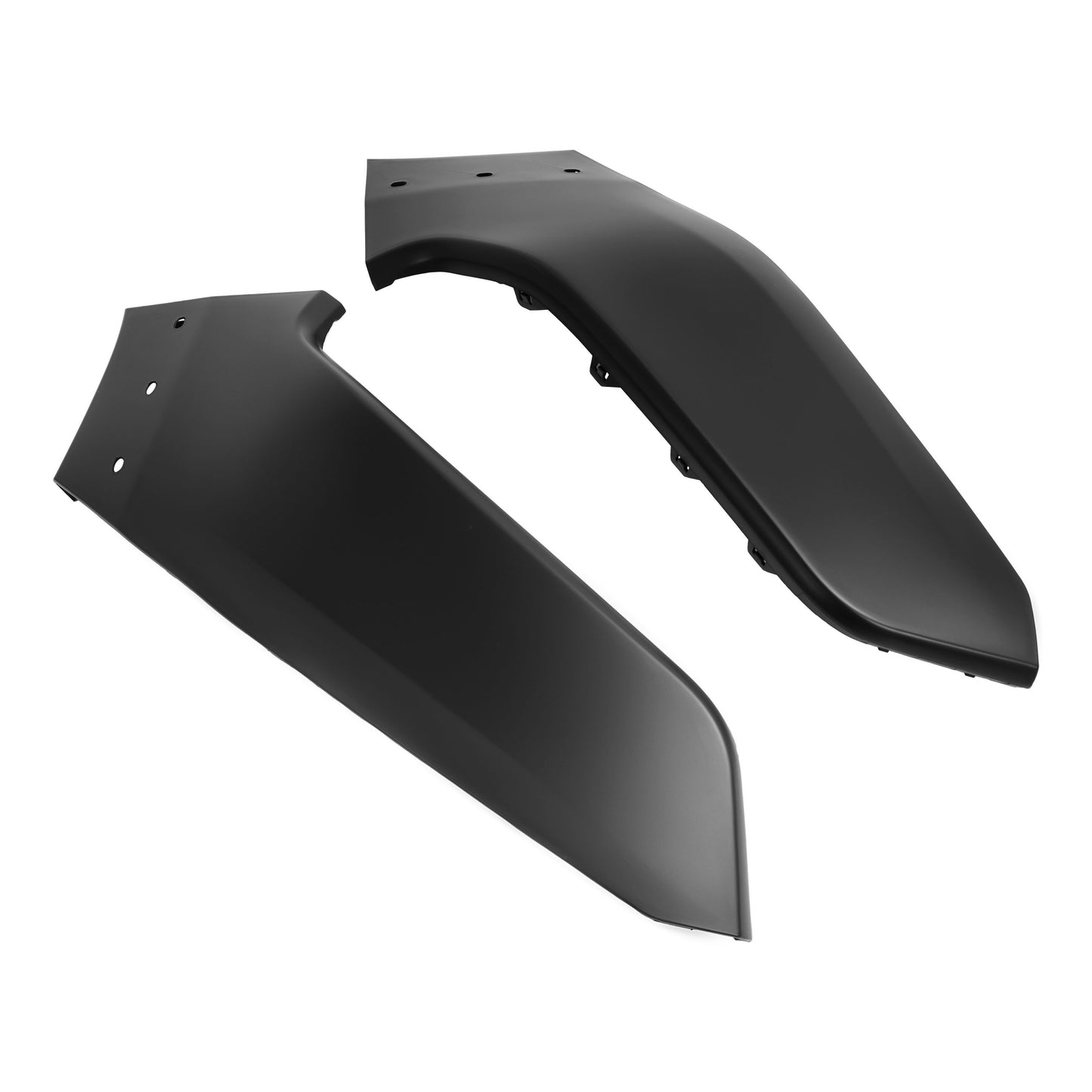 Solid Spare Front Bumper End Filler Panel Cover Left & Right For 2019-2024 Dodge Ram 1500