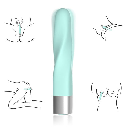 Mini Bullet Vibration Personal Body Stimulator Massager for Women Female Gift