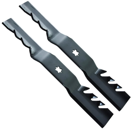 Solid Spare 2 Mulching Blades for Craftsman T1600 T1900 T8200 Z6400